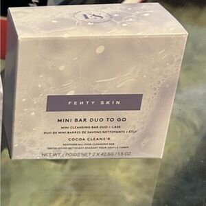 Fenty Skin Mini Bar Duo To Go Cocoa Cleanser